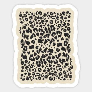 Leopard Print Sticker